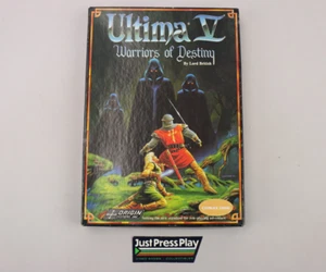 Ultima V: Warriors of Destiny Commodore 64 C64 CIB w/Coin, Lore Book, Ref. Card+ - Picture 1 of 15