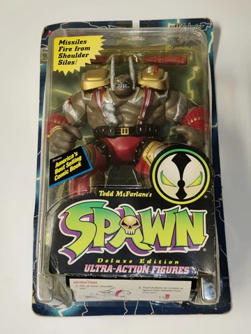 Spawn Badrock Action Figure Red Youngblood Repaint Deluxe Edition New Unopened Cover