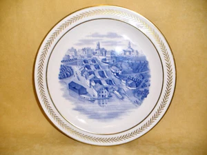 Placa de coleccionista Bone China 1975 de Carborundum de Niagara Falls NY #113 de 300 - Imagen 1 de 4