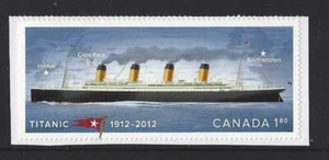 CANADA 2012 TITANIC  EX SELF ADHESIVE BOOKLET UNMOUNTED MINT, MNH - Picture 1 of 1