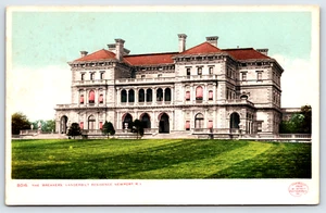 POSTCARD 1904 THE BREAKERS CORNELIUS VANDERBILT RESIDENCE NEWPORT RHODE ISLAND - Picture 1 of 4