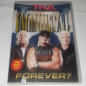 Juego de 2 discos TNA Impact Wrestling: Immortal Forever (DVD) - publicación gratuita - WWE / WCW - Imagen 1 de 2