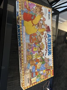 Vintage Arthur Goes To The Library Board Game *Incomplete* Milton Bradley - Picture 1 of 1