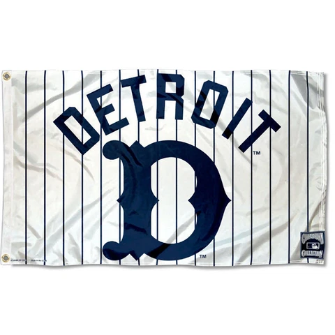 Detroit Tigers Logo 3x5 Banner Flag Cover
