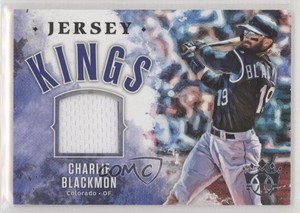 2019 Panini Diamond Kings Jersey Kings Charlie Blackmon #JK-CB