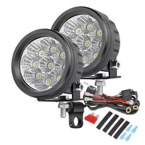 Faro auxiliar de conducción con foco antiniebla y cableado LED de 3,5" para motocicleta/bicicleta eléctrica - Imagen 1 de 20