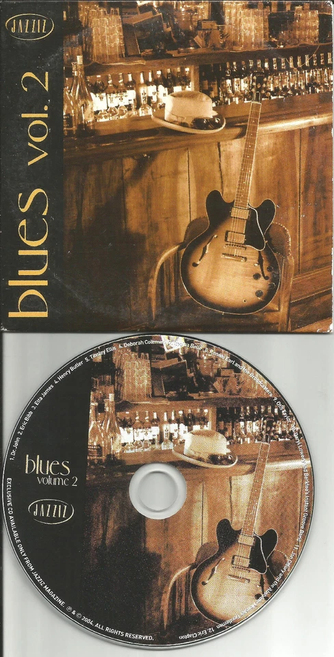 2004 RARE PROMO CD w/ ERIC CLAPTON Dr. John ETTA JAMES Regina Belle ERIC BIBB    Foto 1 de 1