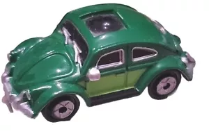 1994 Micro Machine Beetle Convertable Vintage 1:87 USA Green Private Eye Series - Picture 1 of 6