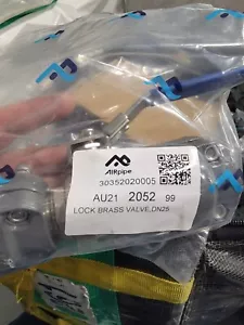 AIRpipe 2052 Nickel-Plated Brass Ball Valve, 1 in Quick Connect - Picture 1 of 5