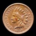 *Lucernae* United States Cent Indian head Philadelphia 1859