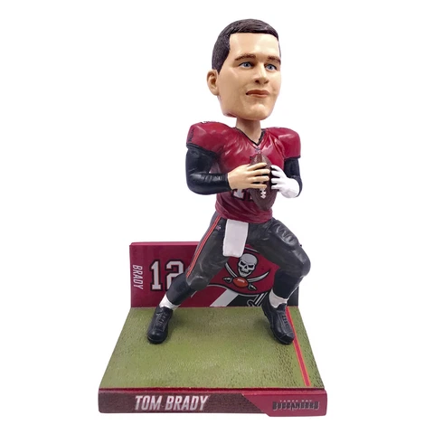 Tom Brady Tampa Bay Buccaneers NFL Big Ticket Series Bobblehead Brand New In Box Cover