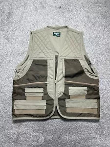 Vintage Saftbak Hunting Vest Mens Large Brown Game Bag Upland Gamebird Duck USA - Picture 1 of 15