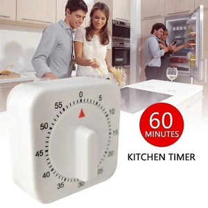 60 Min Mechanical Kitchen Timer Egg Timer Kitchen Timer Kitchen Alarm Clock LOVE - Picture 1 of 13