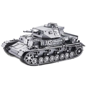 Piececool 3d Puzzles 1:48 Panzer Iv Tanks Metal Puzzle Model kits Perfect Gifts - Picture 1 of 8