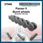 FC MODEL TREND 37046 , Panzer II burnt wheels, 3d printed , 1/35
