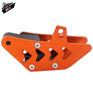 Orange CNC Rear Chain Guard Fit KTM SX XC XCW EXC F Freeride 125-500CC 2008-2021 - Foto 1 di 13