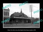 OLD 8x6 HISTORIC PHOTO OF BRONX NEW YORK THE BEDFORD PARK STEAM LAUNDRY c1910