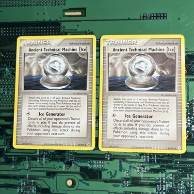 Ancient Technical Machine Ice 84/101 EX Hidden Legends Pokemon Card Trainer 2 - Image 1 of 4