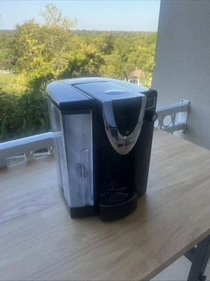 ICOFFEE Spinning Single Serve Pod Black Coffee Machine RSS600 WORKS! - Image 1 of 4