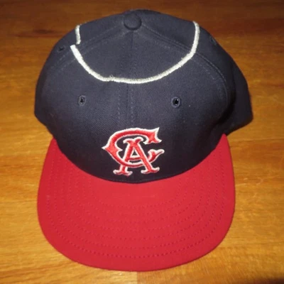 Vintage ROMAN Pro 1965 CALIFORNIA ANGELS (Size 7 1/2) Cap * Old New Stock * - Image 1 of 4