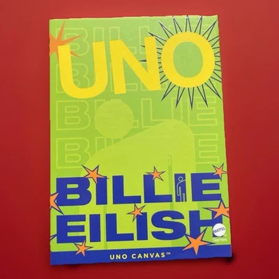UNO Canvas Billie Eilish UNO Card Deck - New / Sealed - Image 1 of 4