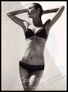 Calvin Klein Underwear 2010s Print Advertisement 2013 Christy Turlington Abs - Picture 1 of 1