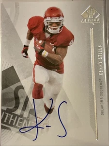 Auténtico Kenny Stills 2013 SP automático novato RC #107 Oklahoma Sooners fútbol americano - Imagen 1 de 1
