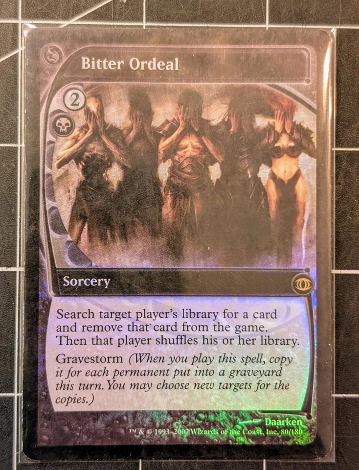 Bitter Ordeal - FOIL, MTG, Future Sight, MP - Image 1 of 2