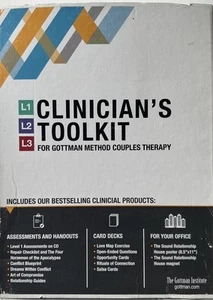 The Gottman Institute Clinicians Toolkit for Gottman Method Couple Therapy - Picture 1 of 4