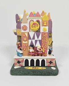 No Damage - Disney Attraction Figure Resin Hinged Box IT'S A SMALL WORLD - Picture 1 of 9
