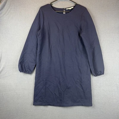 BODEN navy blue jersey swing dress long sleeve size 8P Womens Casual - Image 1 of 4