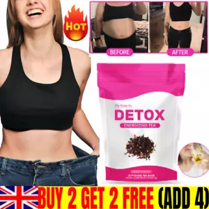 Lulutox Detox Tea - All-Natural,Supports Healthy Weight,Helps Reduce Bloating UK - Picture 1 of 10