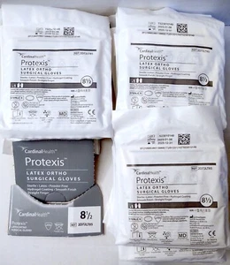 Cardinal Protexis Latex Ortho Surgical Gloves SIZE 8-1/2 2D72LT85 LOT/19 Pairs - Picture 1 of 1