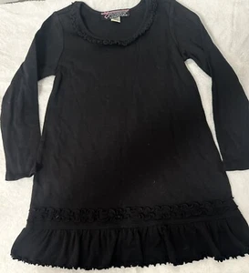 Girl’s Wednesday Addams Black Dress - Picture 1 of 6