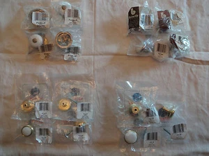 NEW White "E" Pull Hardware Hickory/Belwith Choice: P427-W/P427-26W/P409-LP/P710 - Picture 1 of 8
