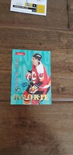 1996-97 SKYBOX SIGNED ROOKIE CARD LADISLAV KOHN FLAMES DUCKS LEAFS WINGS # 151