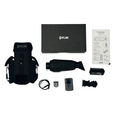 Monóculo térmico FLIR Scion PTM336 com bateria recarregável GPX310 caixa e estojo - Imagem 1 de 4