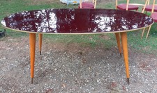 Tavolo Vintage Anni '50 '60 Ovale