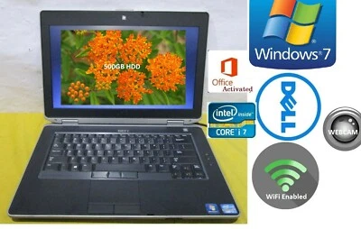 Dell Latitude E6430s Notebook Intel Core i7-3540m Windows7.Office word 2016 apps - Image 1 of 4