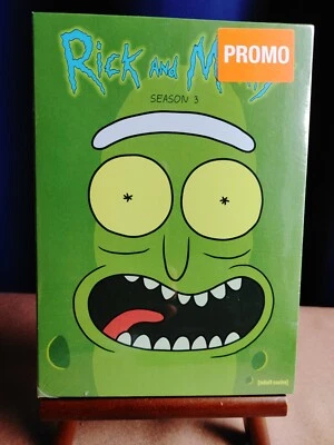 Rick and Morty: The Complete Third Season (DVD, 2018, 2-Disc Set) NEW PROMO - Image 1 of 2