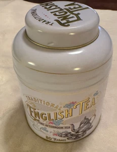 New Traditional English Tea Fine afternoon Tin 80 Teabags exp 8/2026 - Picture 1 of 6