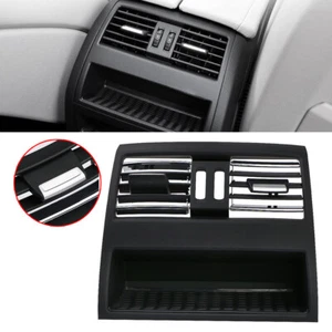Rear AC Fresh Air Outlet Center Console Vent Grille Cover Black For BMW 5 F10 - Picture 1 of 10