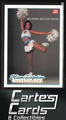 Belinda Davis 1992 Lime Rock Pro Cheerleaders #180 Miami Dolphins - Image 1 of 2