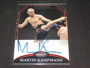 MARTIN KAMPMANN UFC 2011 TOPPS CERTIFIED SIGNED AUTOGRAPHED AUTHENTIC CARD - Picture 1 of 2