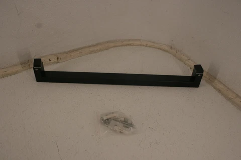 Key Tiger 32 Inch Square Rectangle Flat Shape Entry Door Handle Matte Black Cover