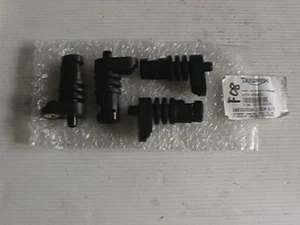 4x GENUINE TRIUMPH TIGER SPORT INDICATOR LAMP BLACK STEM T2701039 - Picture 1 of 1