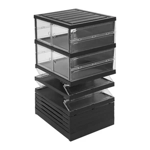 18 Pairs 9 Layers Shoes Standing Cabinet Storage Shoe Rack Organizer Dustproof - Picture 1 of 15