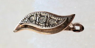 1 pieza. Pendiente Mujer con Cerradura Dorado ITALIA (Solo Un Pendiente) Foto 1 de 4