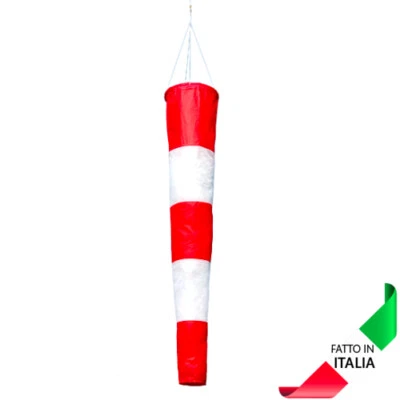Manica a vento cm 100 tessuto spinnaker segnavento per modellismo ed hobby
