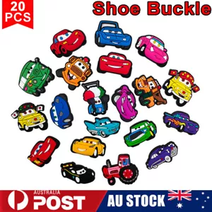 20PCS Cars PVC Shoes Charm Aesthetic Shoe Sandal Decor for Charms & Jibbitz - Picture 1 of 8